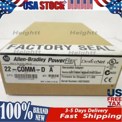 New Allen Bradley 22-COMM-D Device Net Adapter Communication Ser A US