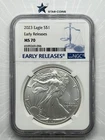 2023 Silver Eagle NGC MS70 Early Releases