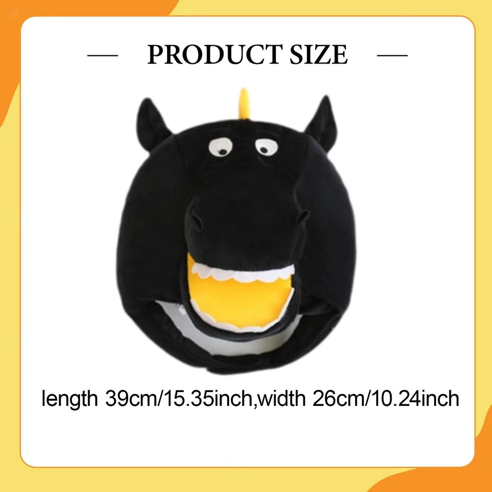 有趣的毛绒帽子男孩女孩可爱生日温暖轻便新奇头饰 — 第 3/4 张图片