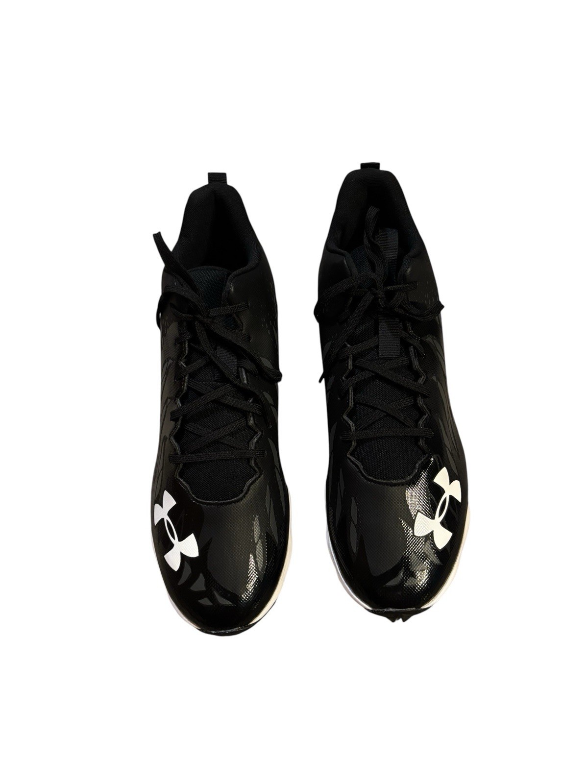 Under Armour Spotlight Football Cleats Black Mens 13 3022774-001 Activewear