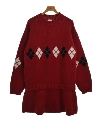 Stefan Cooke Knitwear/Sweater Red L 2200380893041 - Foto 1 di 7