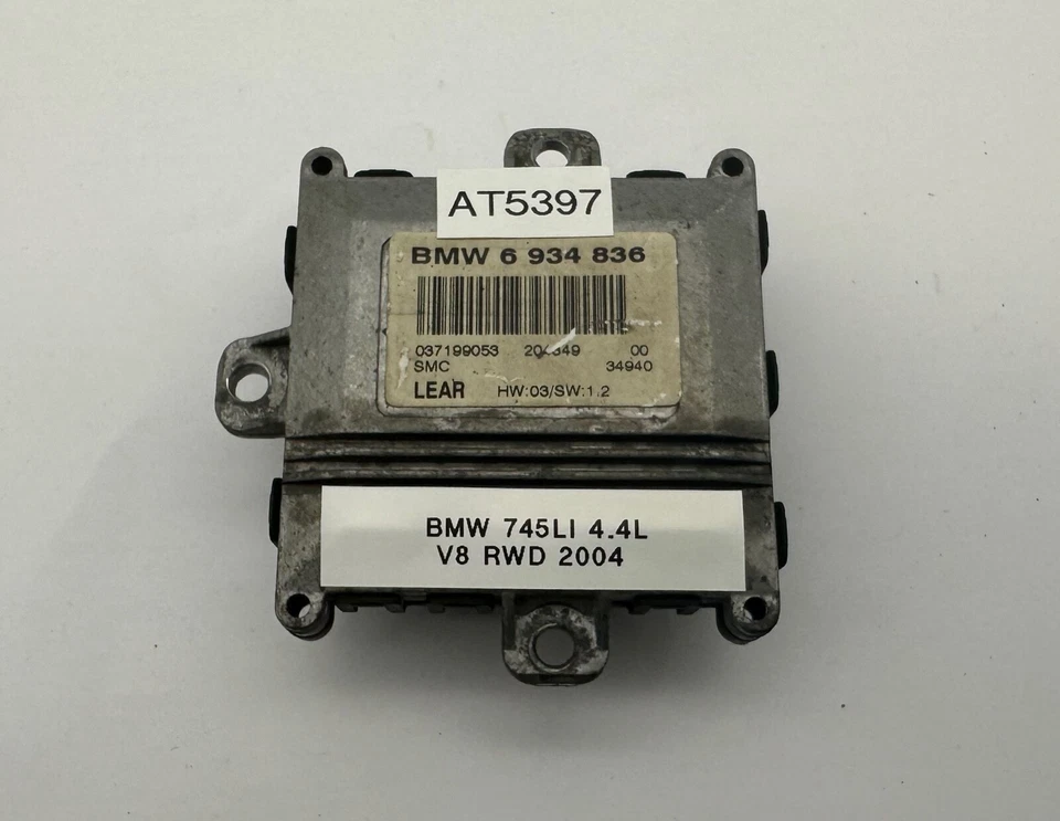 OEM 02-08 BMW 745Li 750Li 760Li Xenon Adaptive Headlight Ballast Control Module - Image 4 of 4