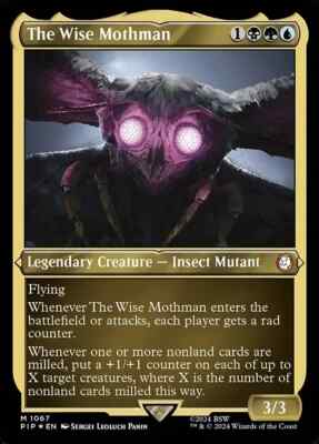 The Wise Mothman Custom Deck Commander MTG