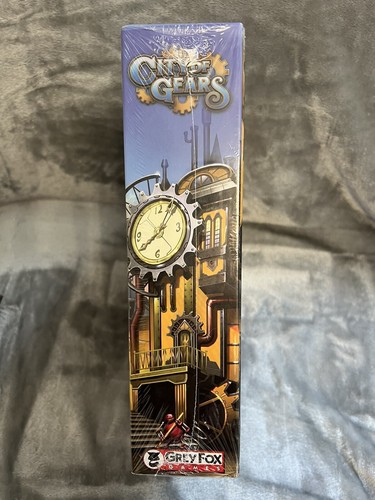 City of Gears Grey Fox Games Board Game - NEW & SEALED - Picture 3 of 6