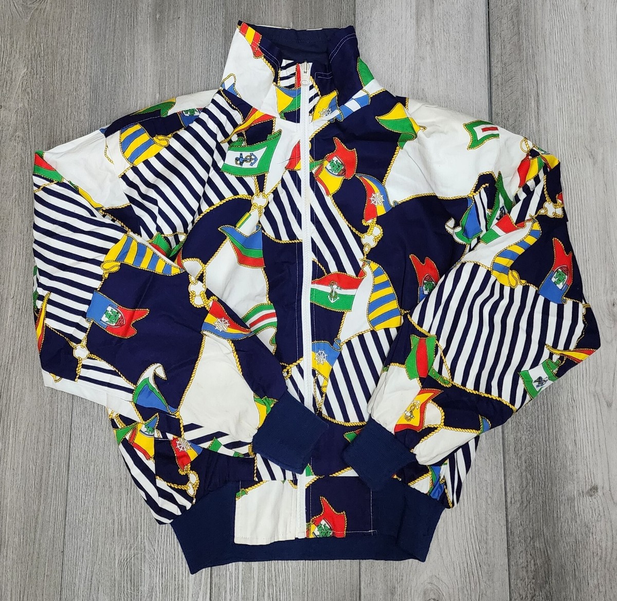 Silkworm's High Fashion Jacket Vintage Women's Art Zip Silkworms