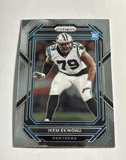 2022 Panini Prizm #366 Ikem Ekwonu RC Rookie Carolina Panthers