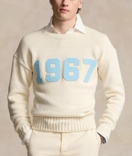 Polo Ralph Lauren Men's The Iconic 1967 Chunky-Knit Sweater