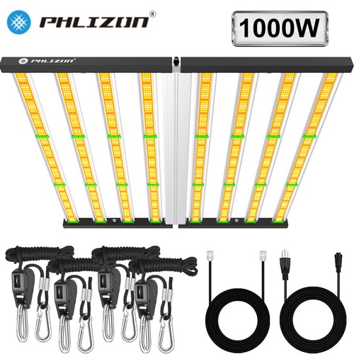 1000W Hydro LED Grow Light Full Spectrum Commercial Grow Indoor 6.5x6 ...