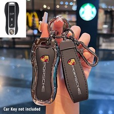 Non-Slip Enhanced Protection Car Key Case for Porsche/Cayenne/Macan/Panamera/718