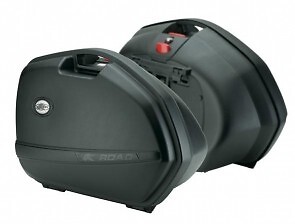 Couvercle de coffre K33N gauche noir mat pour valise latérale moto