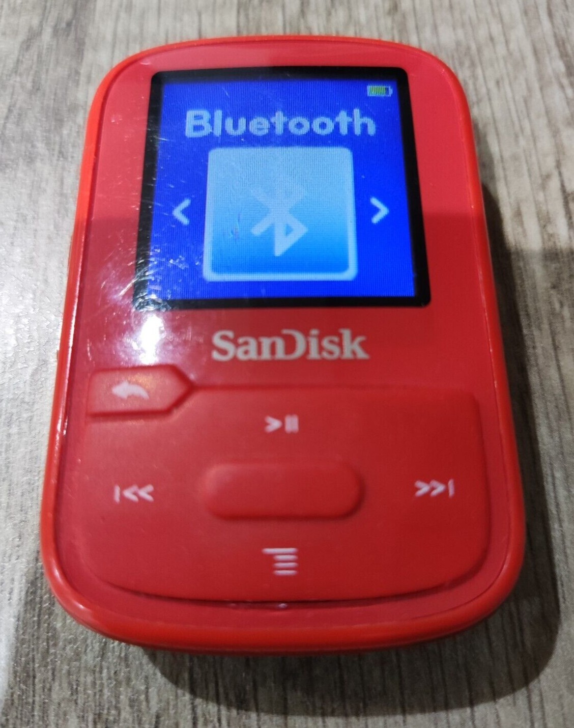 SanDisk Clip Sport Plus Bluetooth Wearable MP3 Player Red (16GB) eBay