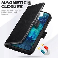 Luxury PU Leather Wallet Case Card Holder Protective Flip Stand Phone Case Cover