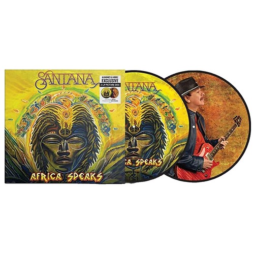 Santana Supernatural Double LP 2LP Blue Vinyl 180g 33 RPM Limited