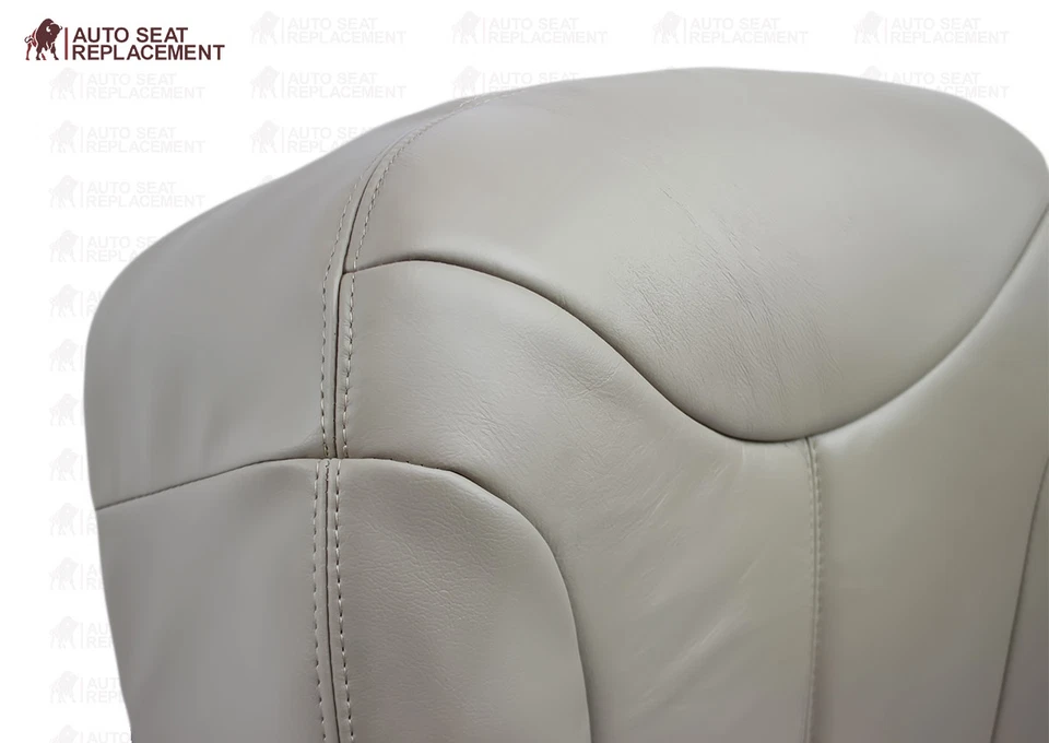 GMC Yukon XL-1500-2500-SLT 2000 2001 2002 cubierta de asiento inferior conductor-pasajero bronceado Foto 3 de 4