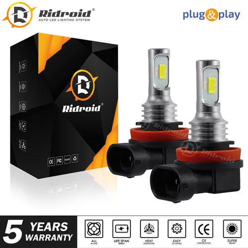 H8 H9 H11 LED Headlight Super Bright Bulbs Kit 8000LM 200W HIGH/LOW Beam 6000K