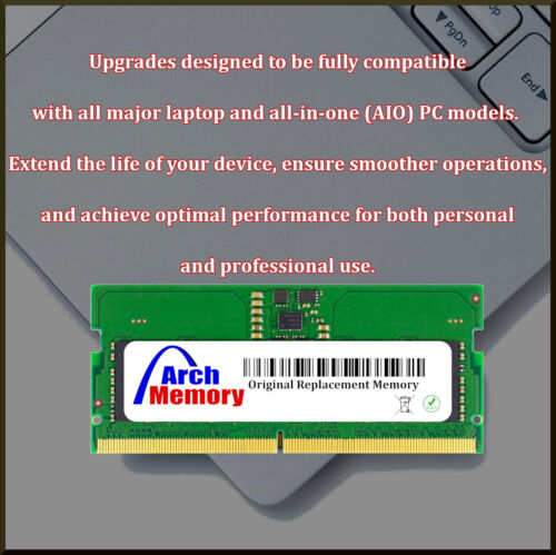 16GB KSM26SED8/16MR DDR4 2666MHz ECC SODIMM 260-pin RAM Replacement for Kingston - Picture 2 of 6