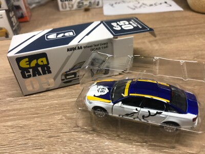 Era Car - Scale 1/64 - AUDI A6 - Wheel Test Livery - Mini Car - R53 | eBay