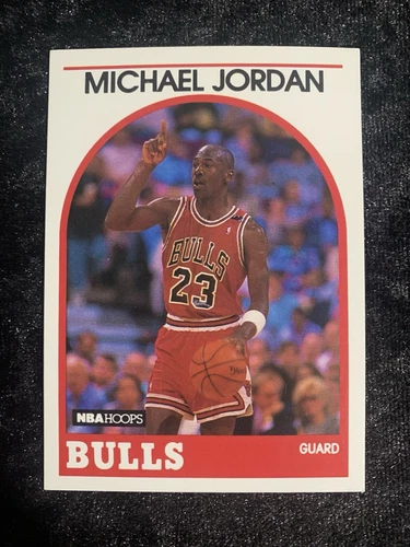 1989-90 Michael Jordan NBA Hoops Basketball Card #200 NM-MT or Better