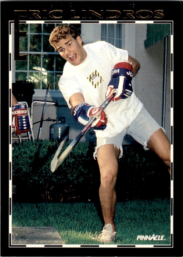 1992-93 Pinnacle Eric Lindros Backyard Fun #27