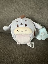 5 Disney Ufufy Winnie the Pooh EEYORE Plush Stuffed Animal NWT
