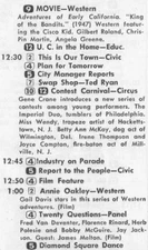 1955 TV AD~BETTY ANN MCKAY DOG ACT~IRENE THOMPSON & JOYCE COMPTON FIRE BATON ACT