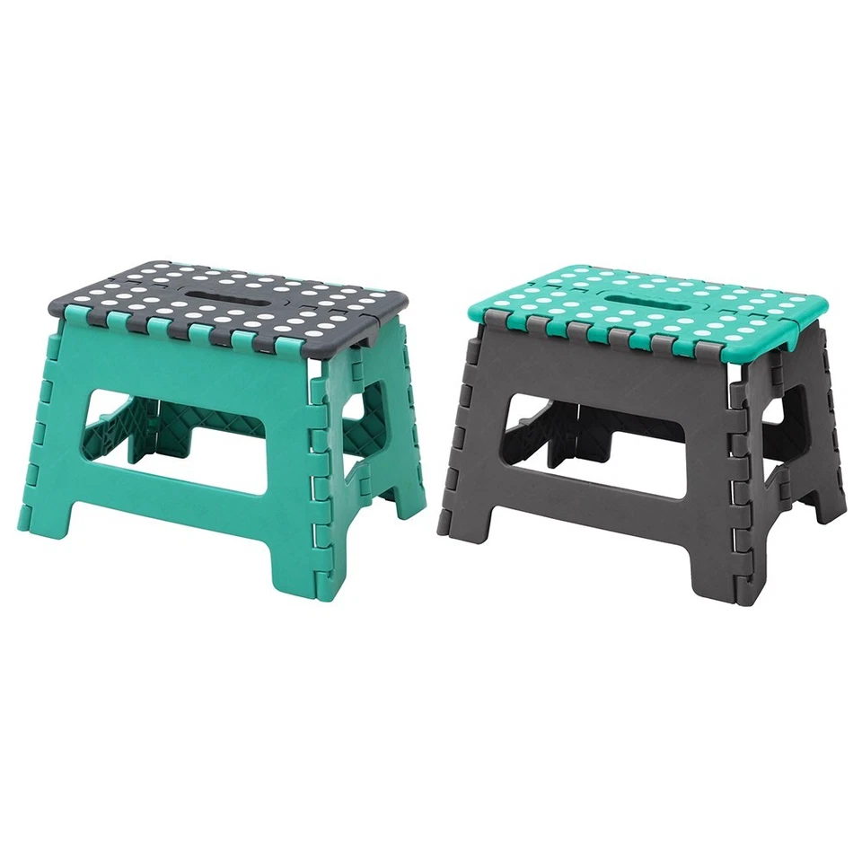 JVL Folding Small Step Stool Multi Purpose for Indoor and Outdoor