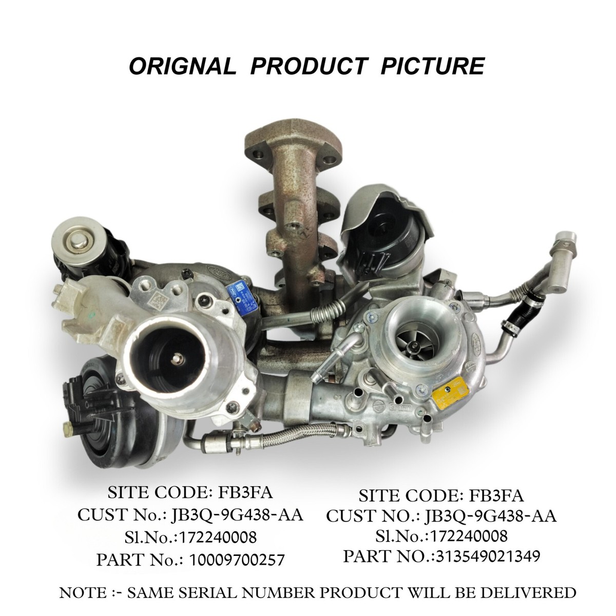 【R&B】code3 Borg Warner BW1372 BW4472 Driven Sprocket (1372-144-002