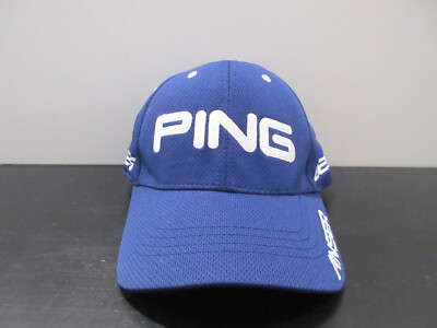 Ping Hat Cap Fitted Adult Medium Blue G25 Golf Athletic Golfer