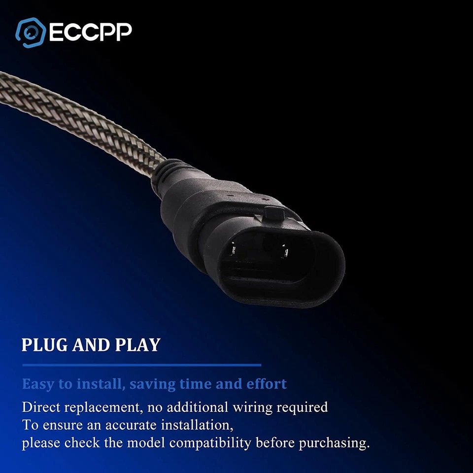 ECCPP 9005/HB3 LED Headlight Bulb Hi/Lo Beam White Fog Lights Conversion Kit - 8 - Image 3 of 4