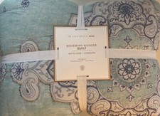 Pottery Barn Teen Bohemian Wonder Quilt - Full/Queen - F/Q - NEW