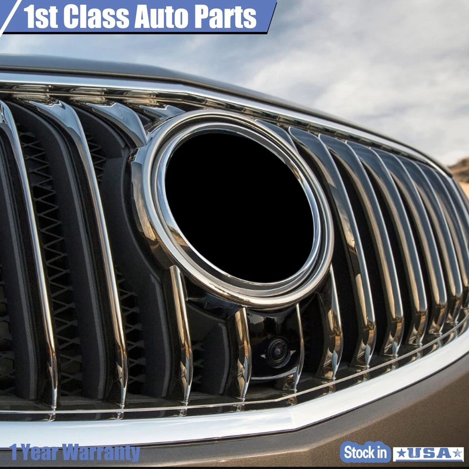 For Buick Envision 2016-2018 Front Bumper Upper Grille Chrome Grill Brake Foto 4 de 4