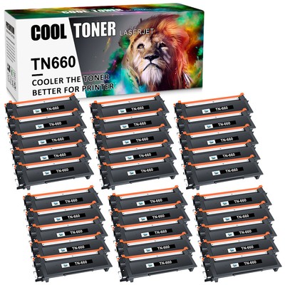 Toner Compatible With Brother TN660 TN630 MFC-L2700DW L2720DW DCP-L2540DW LOT