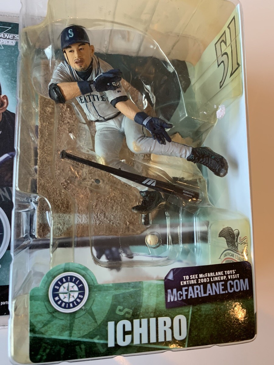 McFARLANE SPORTSPICKS MLB SERIES 4 ICHIRO SUZUKI SEATTLE MARINERS