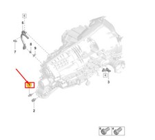 Porsche 911 992 Temperatursensor 958906081 Neu Original