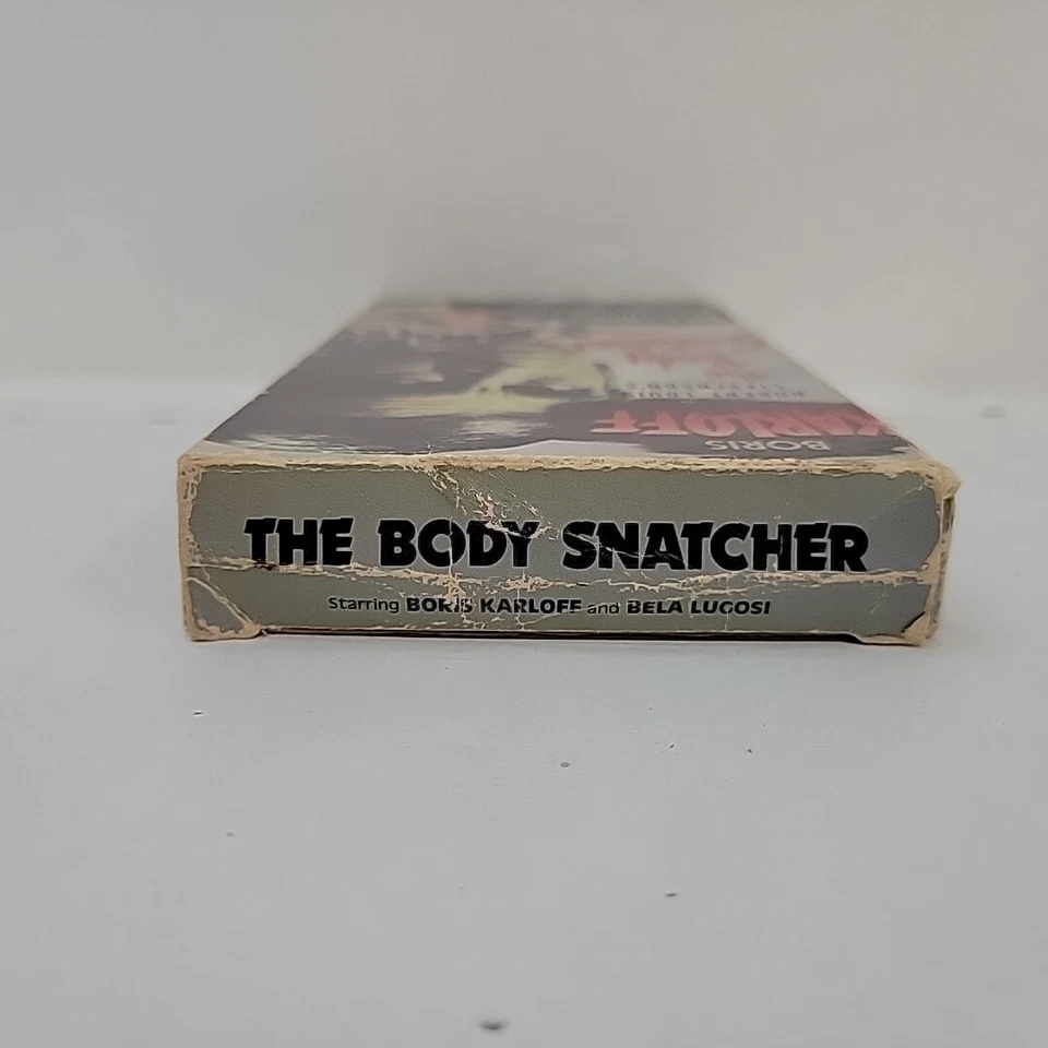 Vhs The Body Snatcher Rare Green Sleeve Bella Lugosi Boris Karloff - Image 4 of 4