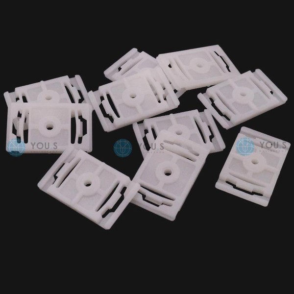 100 X You.S Original Befestigung Clips Zierleisten FüR Audi - 4A0853825A-image