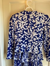 carlisle silk suit/dress/suit with fabulous pleated flirty skirt.
