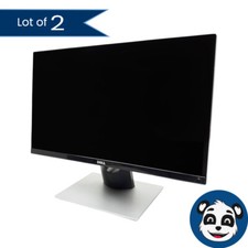 Lot of 2 DELL S2316M 23" LCD Monitors, FHD, w/ Stands/VGA Cord, No PSU - "A"