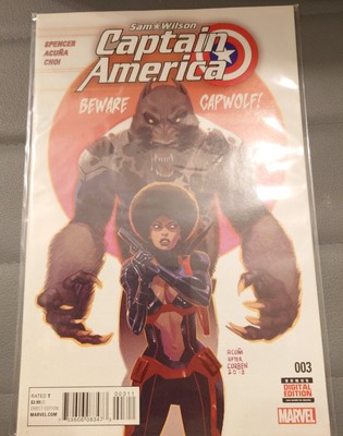 Sam Wilson Captain America #3 1st Appearance Joaquin Torres Falcon Marvel