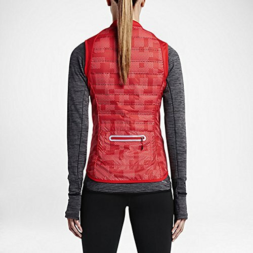 NIKE FLASH REFLECTIVE 3M 800 DOWN AEROLOFT VEST RUNNING JACKET SIZE LARGE WOMENS - Picture 2 of 9