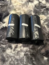 Portable Camping Toilet Waste Bags (60 Bags) 8 Gallon Black Can Liner