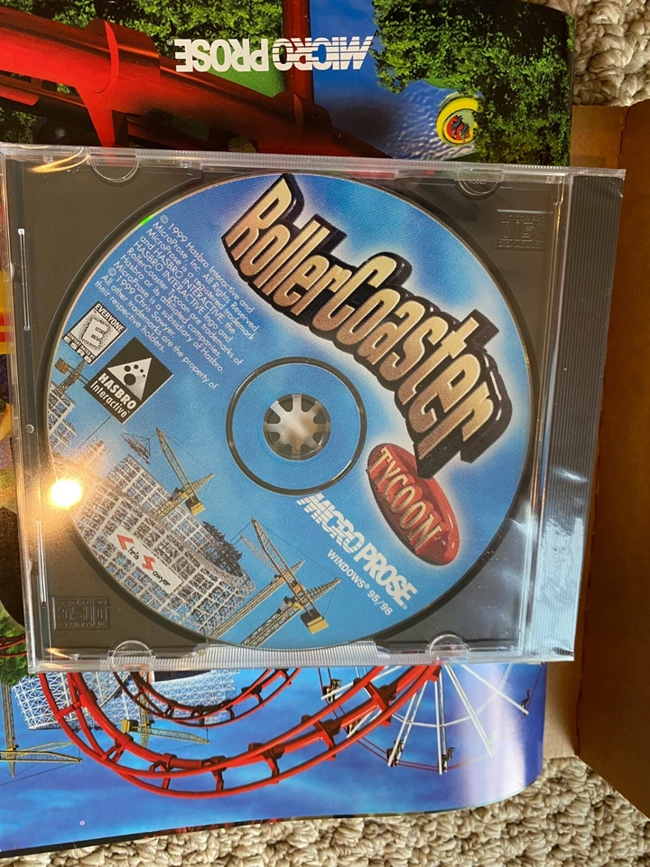 RollerCoaster Tycoon (PC, 1999) Rare Game - Image 3 of 4