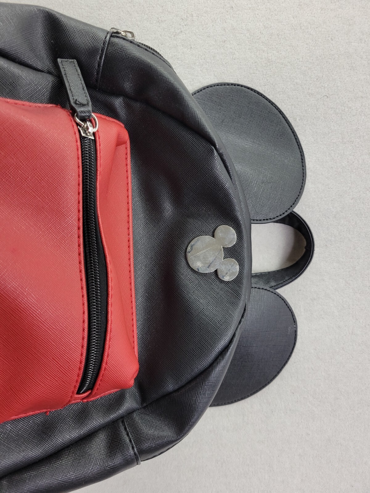 Disney Mickey Mouse Small Mini Backpack Ears Blac… - image 3