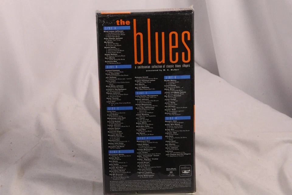 The Blues 4 Cassettes 1993 Smithsonian Collection of Classic Blues Singers - Image 2 of 4