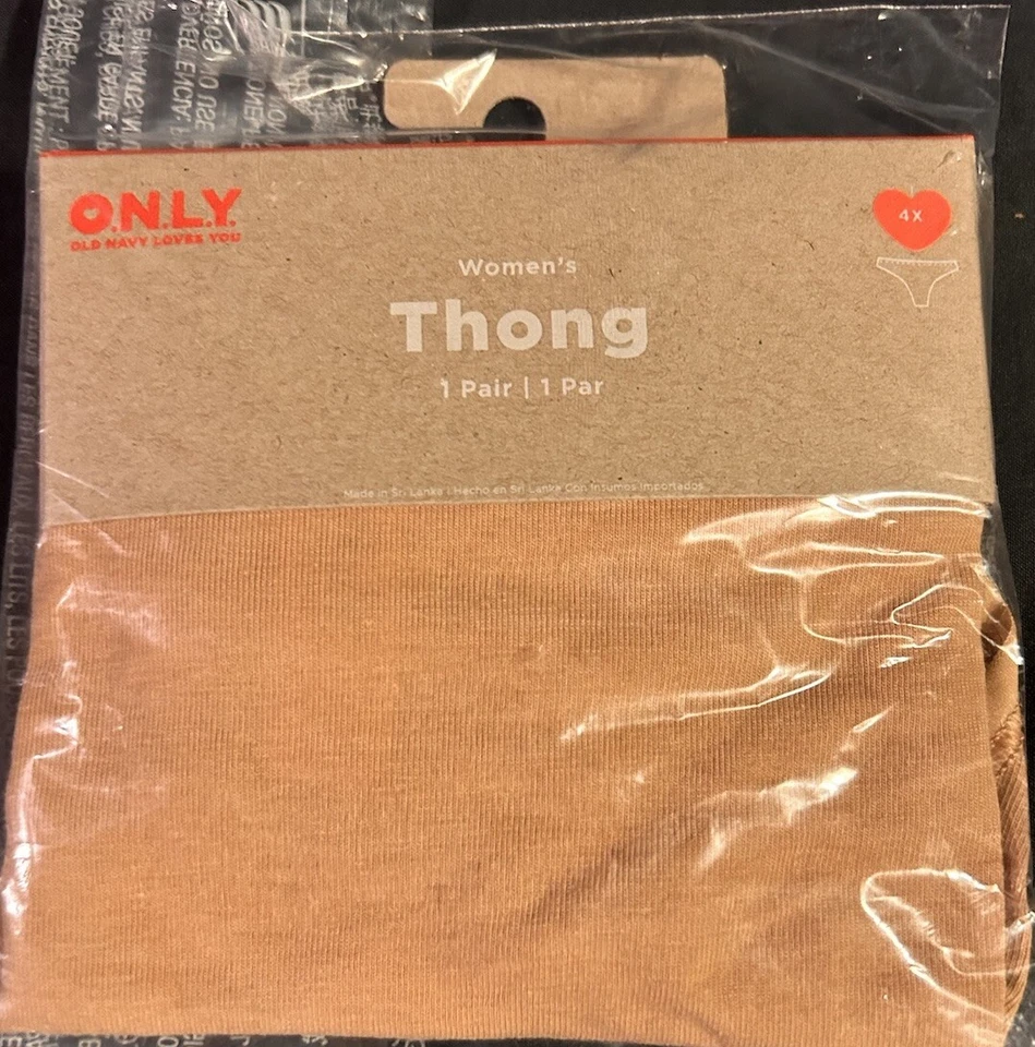 Tanga talla grande 4x tiro bajo logotipo gráfico azul marino antiguo nuevo con etiquetas terciopelo arena Foto 3 de 3