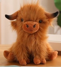 Highland Cow Yak 11 Inch Stuffed Animal Plush Toys Toddler Doll Kids Gifts