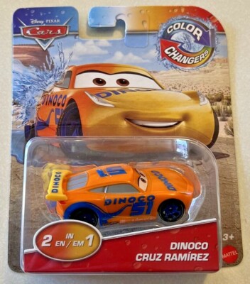 NEW 2021 Disney Pixar Cars Color Changers Dinoco Cruz Ramirez VHTF