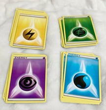 Nintendo, Pokemon Pocket Monsters Element Energy Battle Cards, Lot of 36 Cards