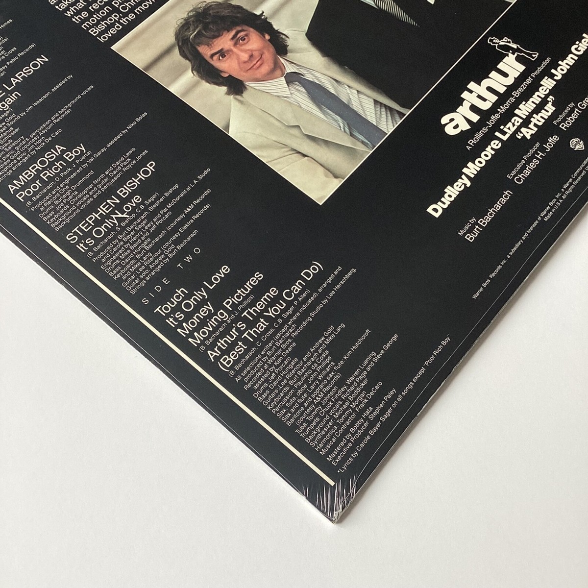 ARTHUR (THE ALBUM)~Christopher Cross/Bacharach *SEALED* Orig 1981