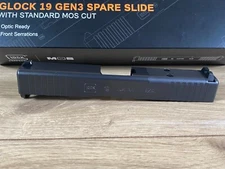 GLOCK 19 Spare MOS GEN3 Slide Factory OEM Complete - Glock OEM Part # 79008